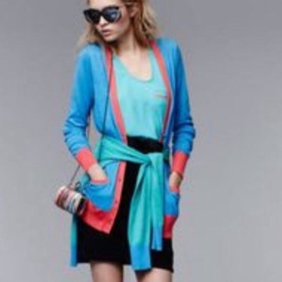 Prabal Gurung for Target Color Block Cardigan - Picture 2 of 4